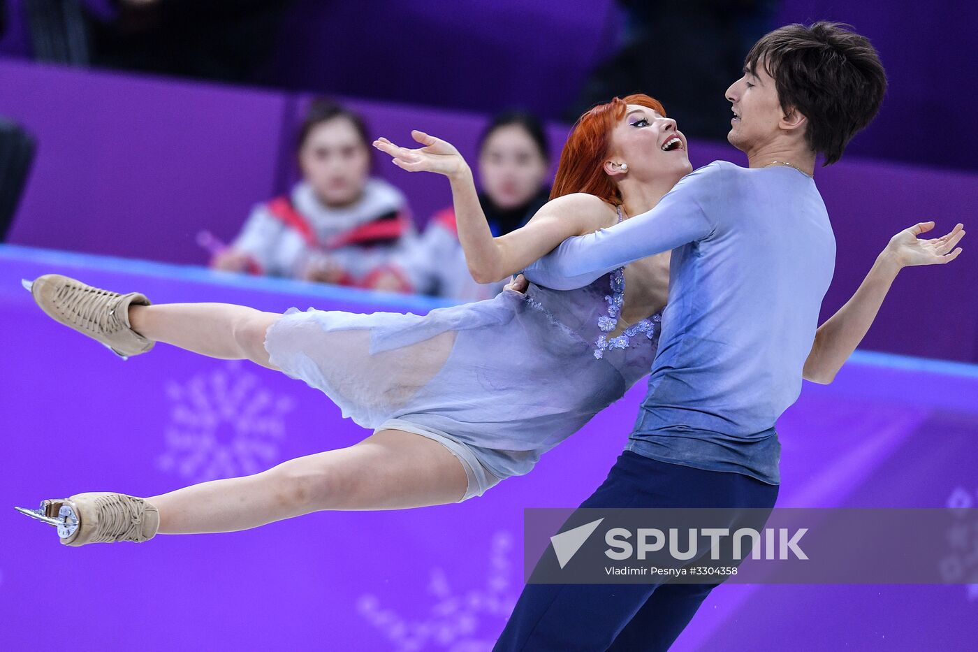 2018 Winter Olympics. Figure Skating. Ice Dance. Free Program