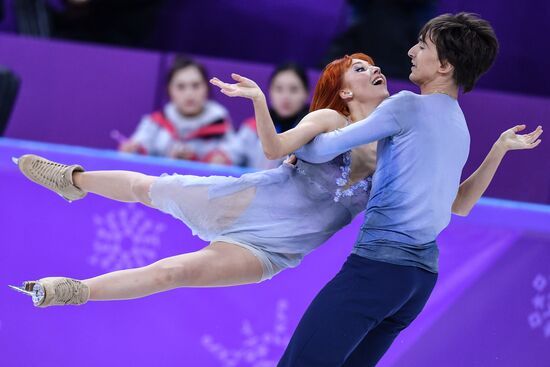 2018 Winter Olympics. Figure Skating. Ice Dance. Free Program