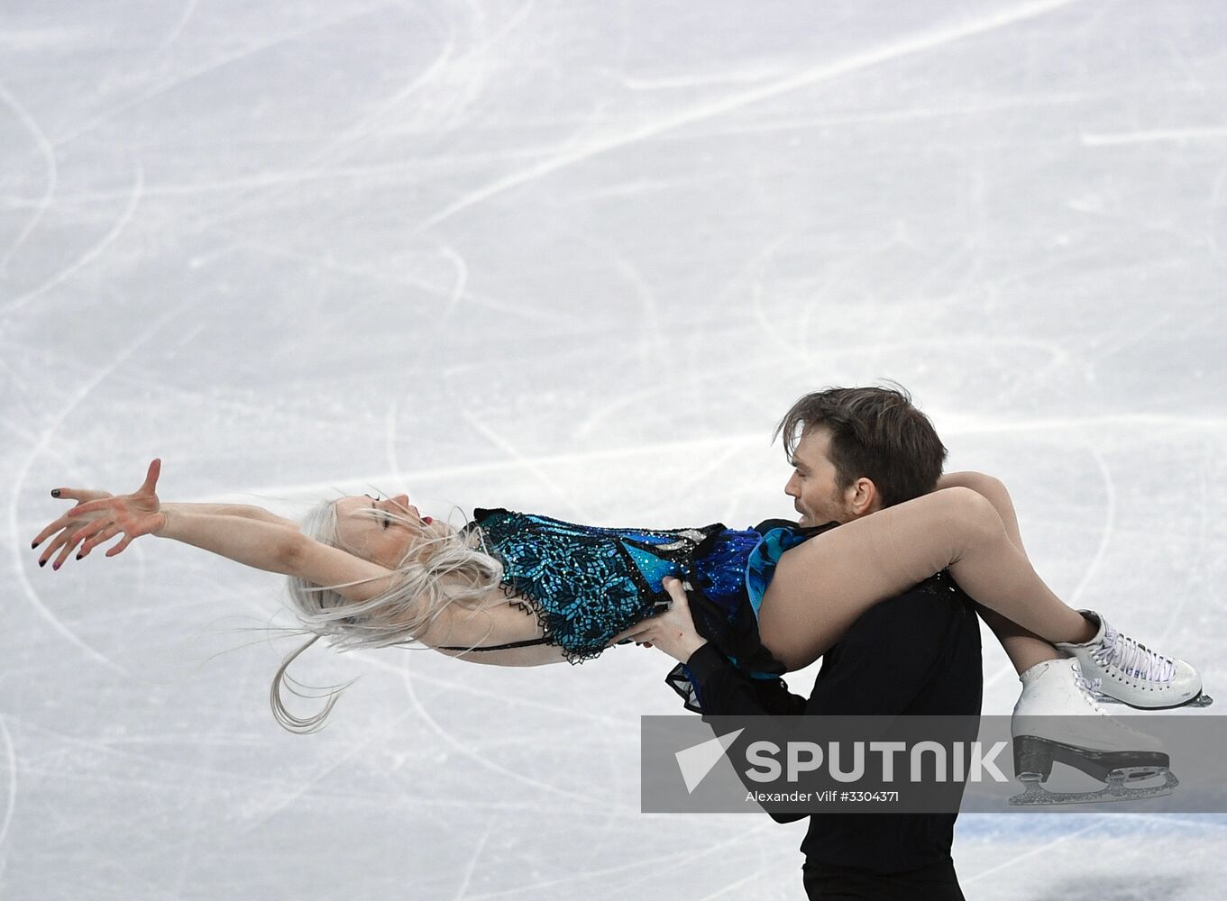 2018 Winter Olympics. Figure Skating. Ice Dance. Free Program