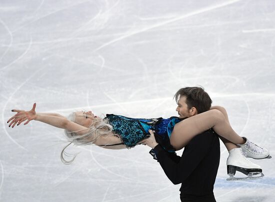 2018 Winter Olympics. Figure Skating. Ice Dance. Free Program