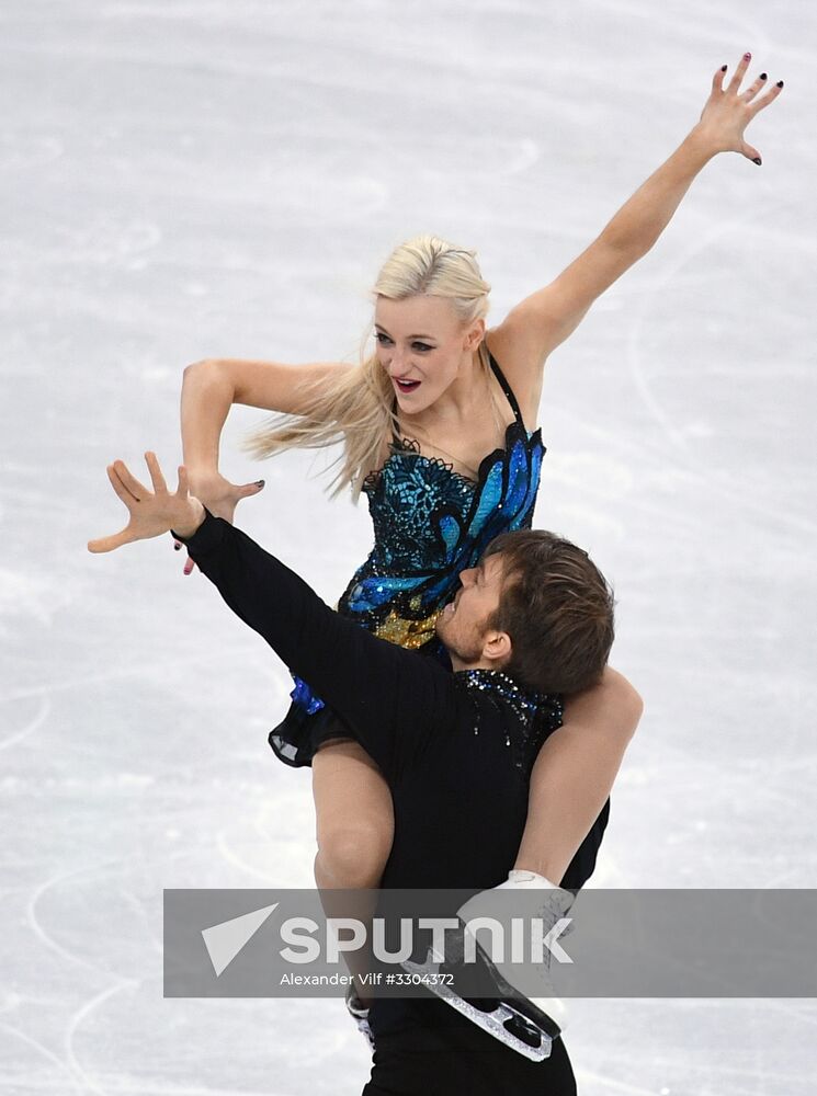 2018 Winter Olympics. Figure Skating. Ice Dance. Free Program