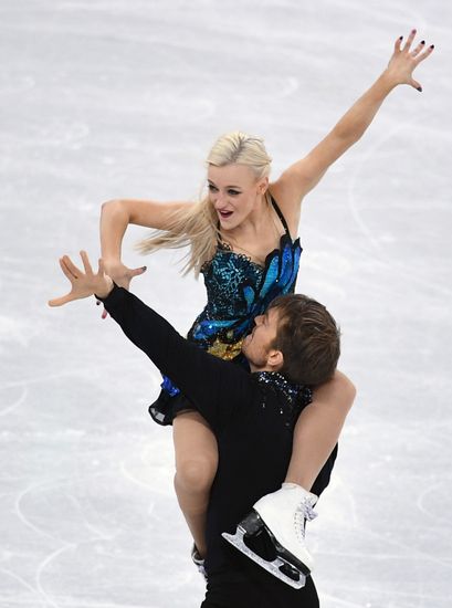 2018 Winter Olympics. Figure Skating. Ice Dance. Free Program