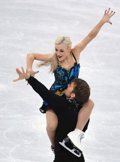 2018 Winter Olympics. Figure Skating. Ice Dance. Free Program