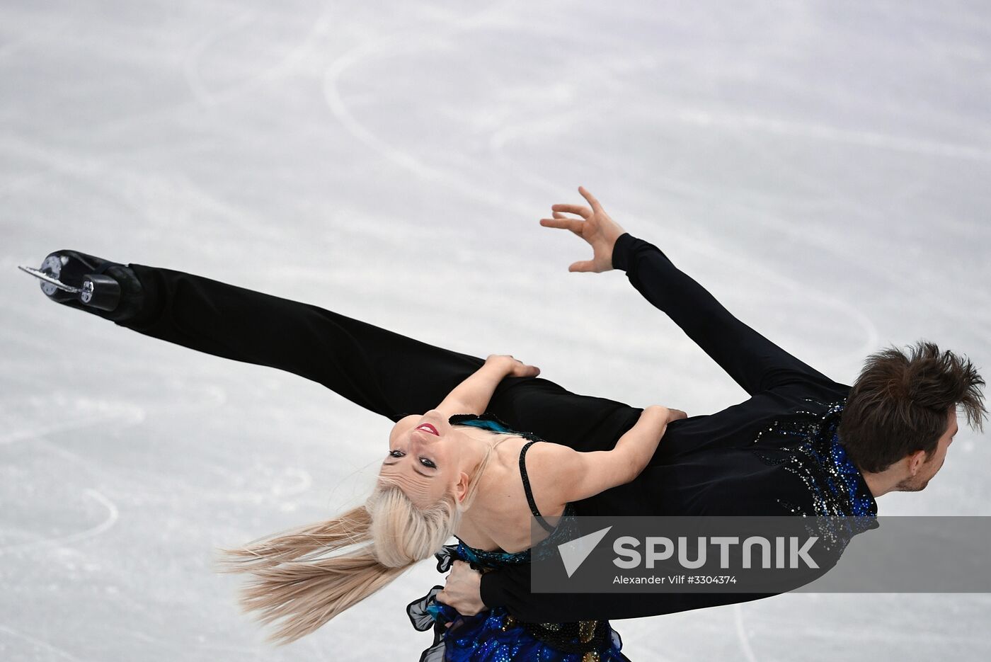 2018 Winter Olympics. Figure Skating. Ice Dance. Free Program