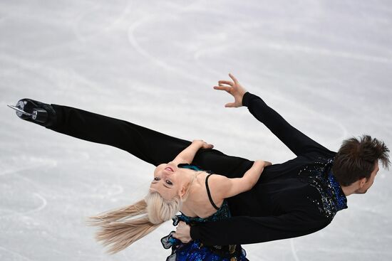 2018 Winter Olympics. Figure Skating. Ice Dance. Free Program