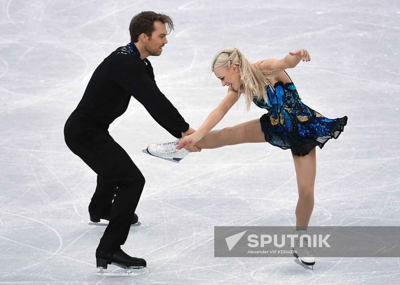 2018 Winter Olympics. Figure Skating. Ice Dance. Free Program