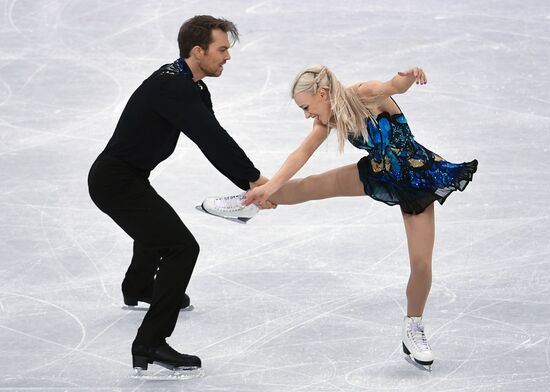 2018 Winter Olympics. Figure Skating. Ice Dance. Free Program