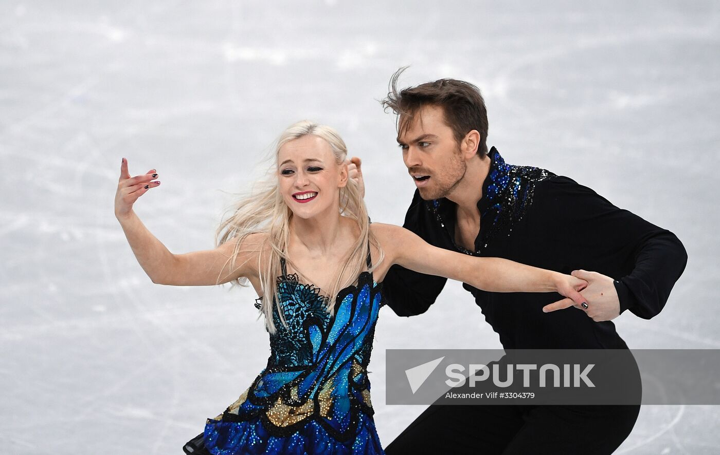 2018 Winter Olympics. Figure Skating. Ice Dance. Free Program