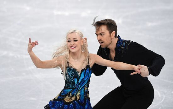 2018 Winter Olympics. Figure Skating. Ice Dance. Free Program
