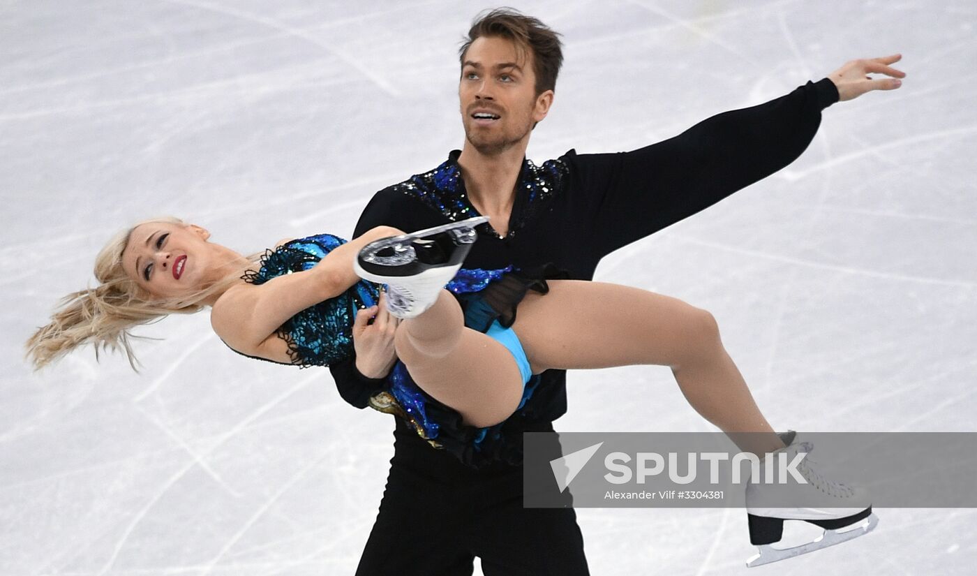 2018 Winter Olympics. Figure Skating. Ice Dance. Free Program