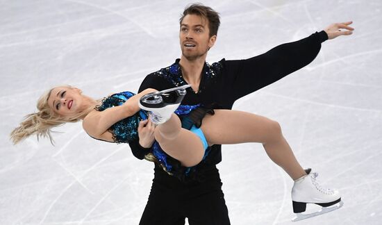 2018 Winter Olympics. Figure Skating. Ice Dance. Free Program