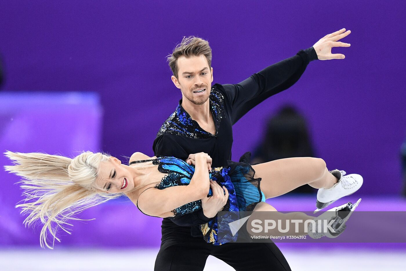 2018 Winter Olympics. Figure Skating. Ice Dance. Free Program