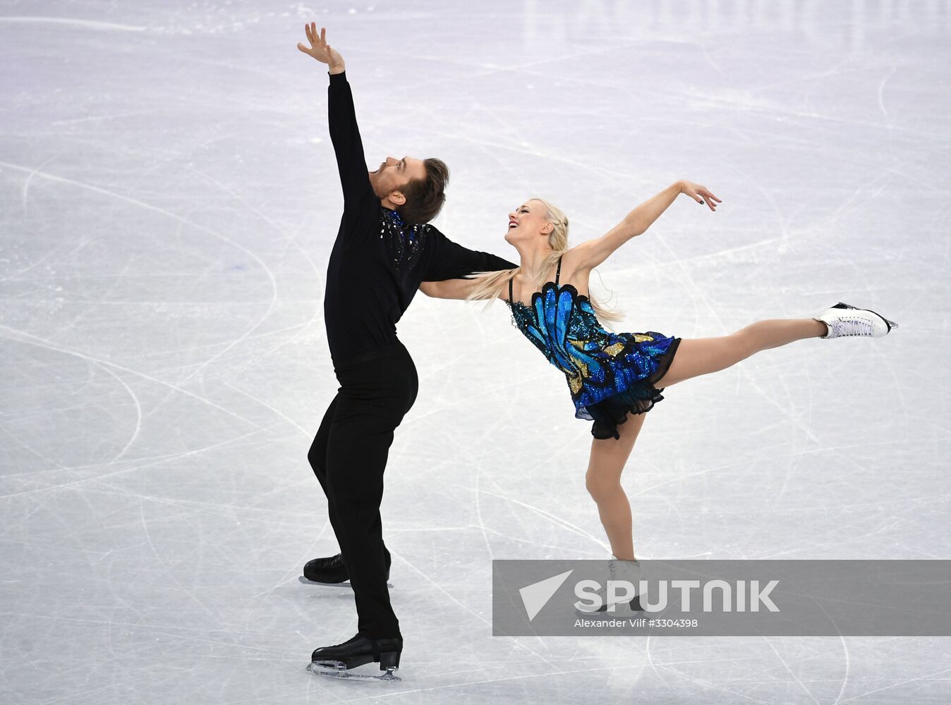 2018 Winter Olympics. Figure Skating. Ice Dance. Free Program