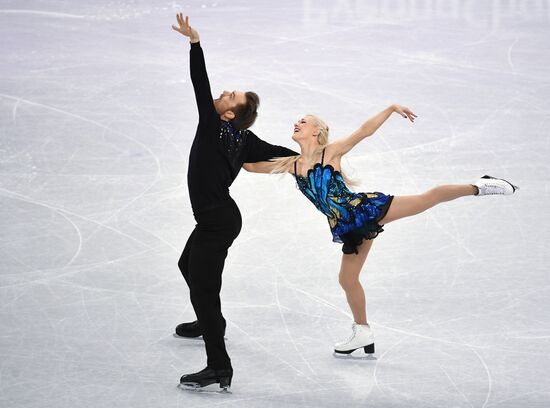 2018 Winter Olympics. Figure Skating. Ice Dance. Free Program