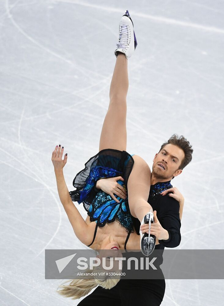 2018 Winter Olympics. Figure Skating. Ice Dance. Free Program