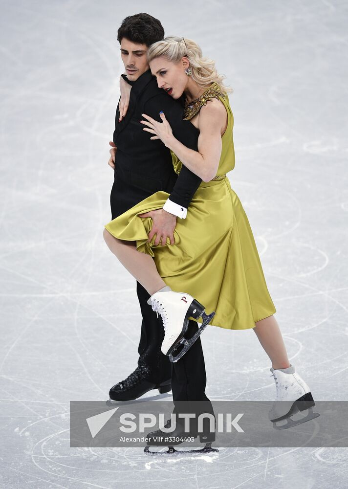 2018 Winter Olympics. Figure Skating. Ice Dance. Free Program