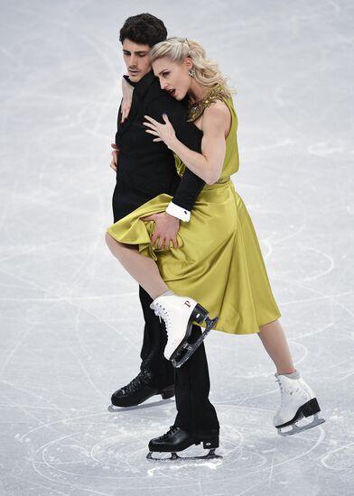 2018 Winter Olympics. Figure Skating. Ice Dance. Free Program