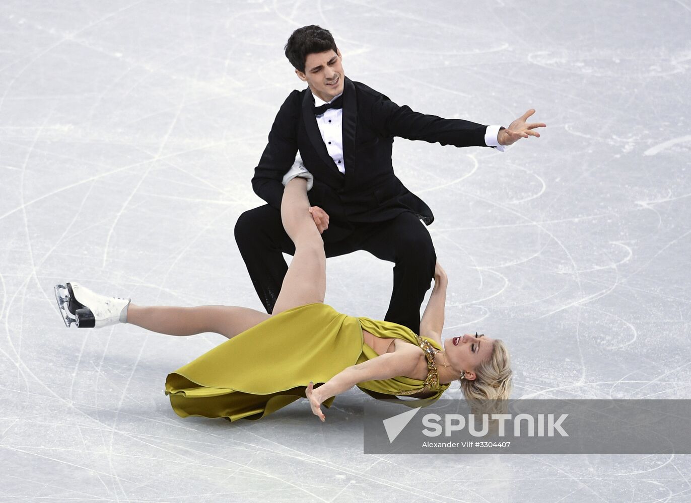 2018 Winter Olympics. Figure Skating. Ice Dance. Free Program