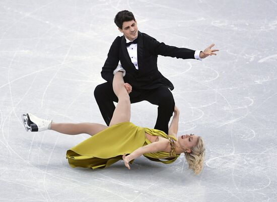 2018 Winter Olympics. Figure Skating. Ice Dance. Free Program