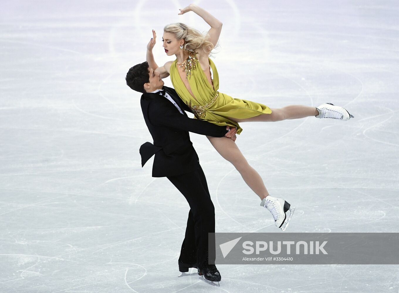 2018 Winter Olympics. Figure Skating. Ice Dance. Free Program
