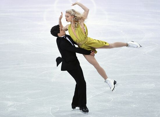 2018 Winter Olympics. Figure Skating. Ice Dance. Free Program