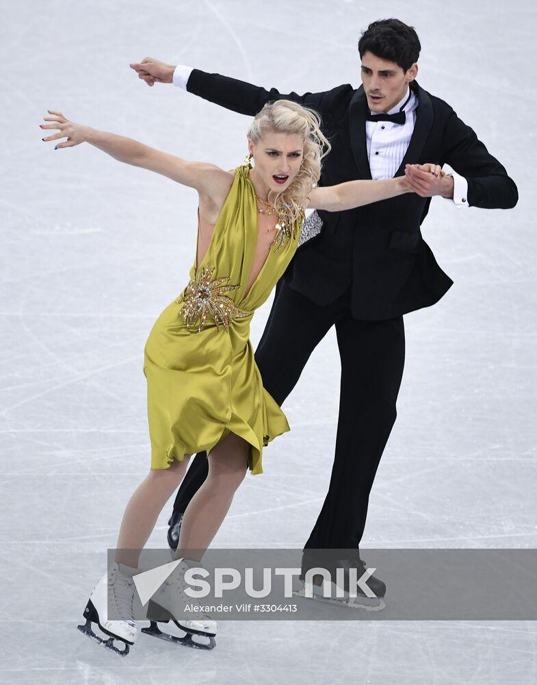 2018 Winter Olympics. Figure Skating. Ice Dance. Free Program