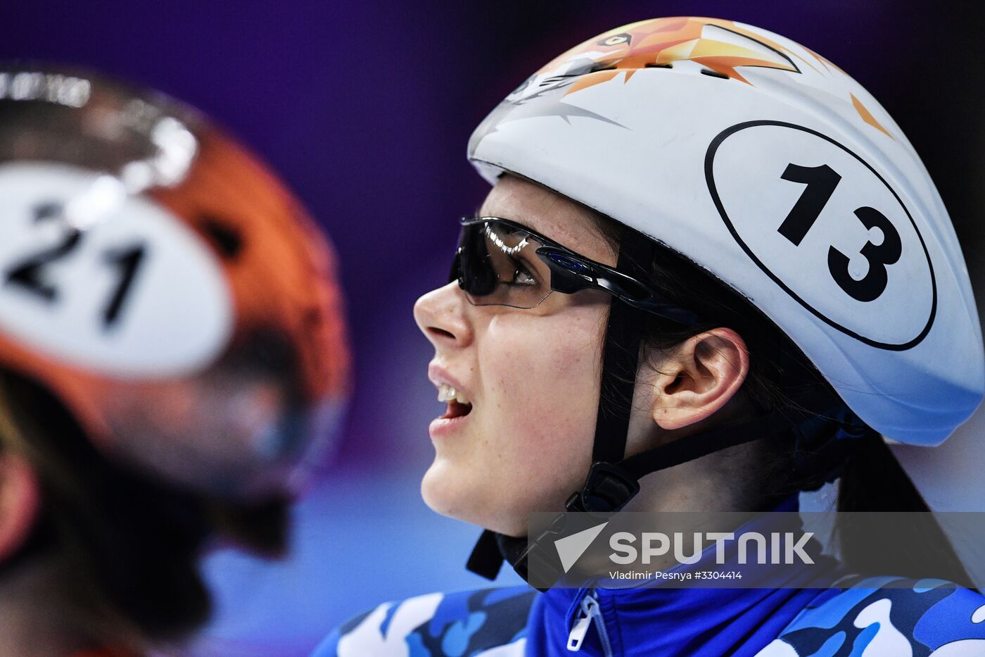 2018 Winter Olympics. Short track speed skating. Day four