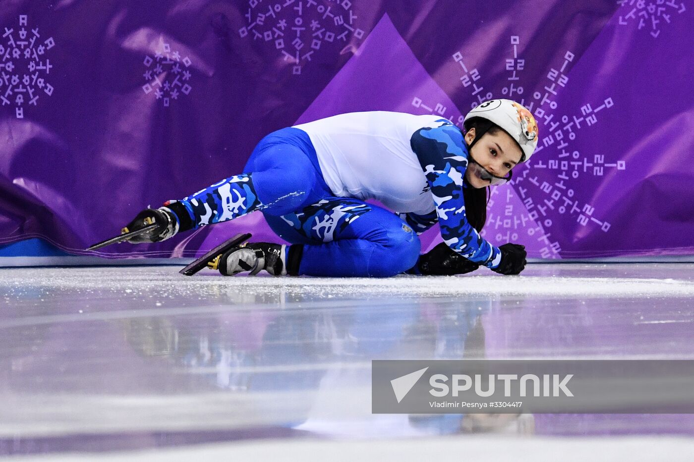 2018 Winter Olympics. Short track speed skating. Day four