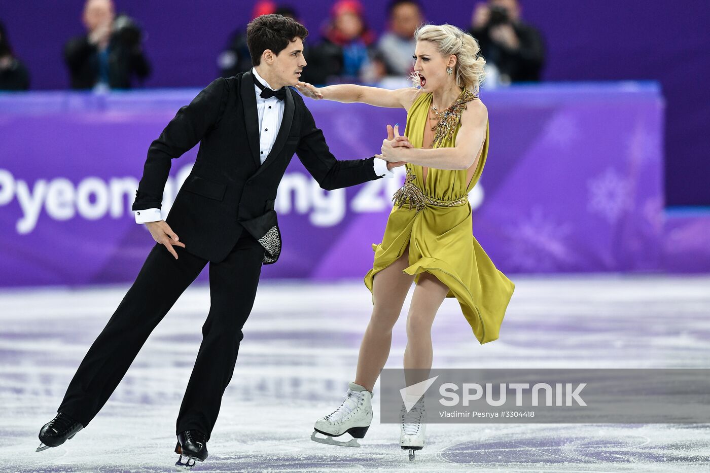 2018 Winter Olympics. Figure Skating. Ice Dance. Free Program