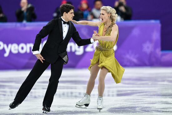 2018 Winter Olympics. Figure Skating. Ice Dance. Free Program
