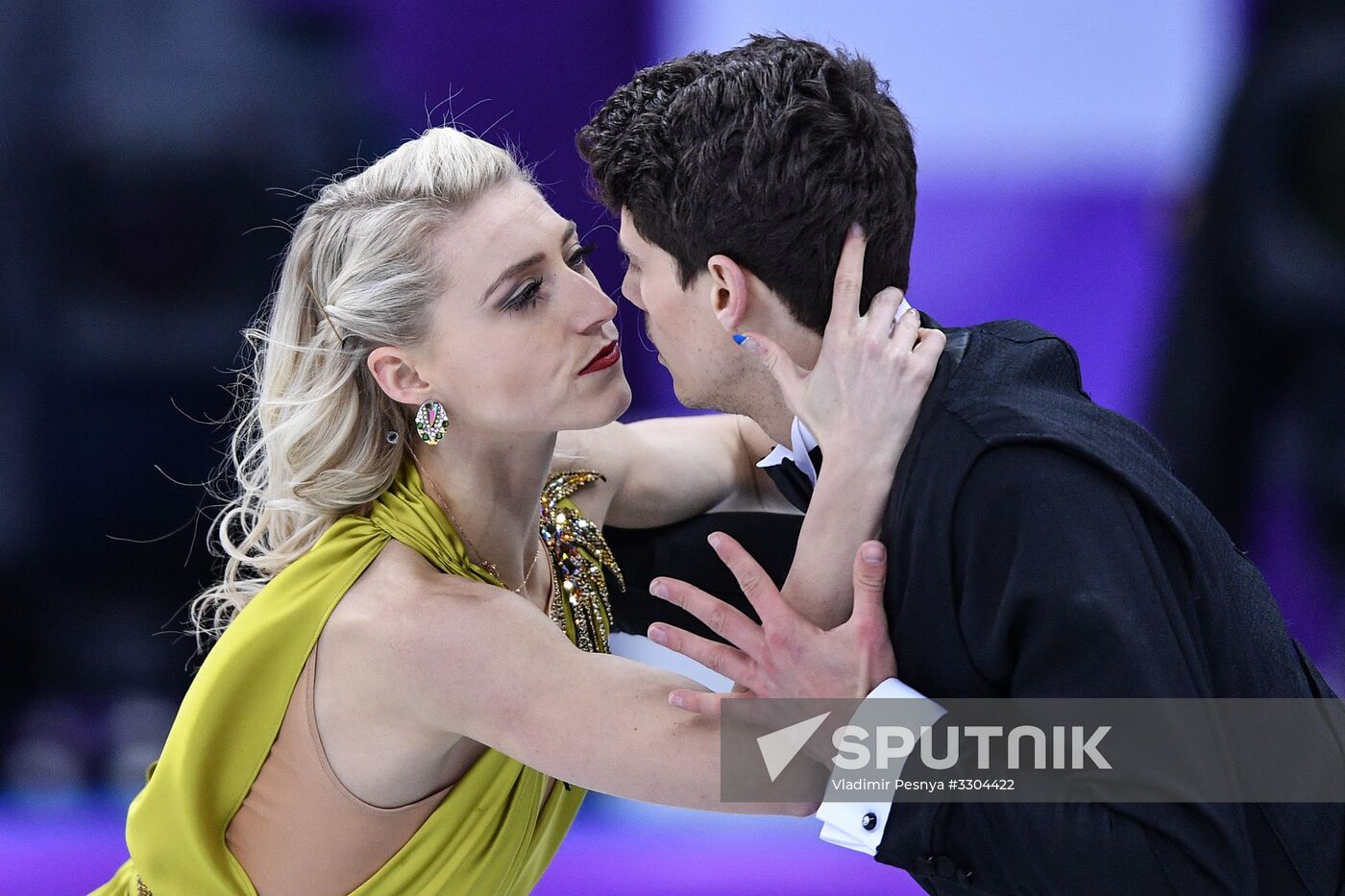 2018 Winter Olympics. Figure Skating. Ice Dance. Free Program