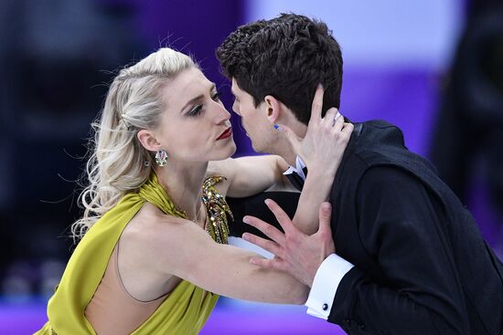 2018 Winter Olympics. Figure Skating. Ice Dance. Free Program