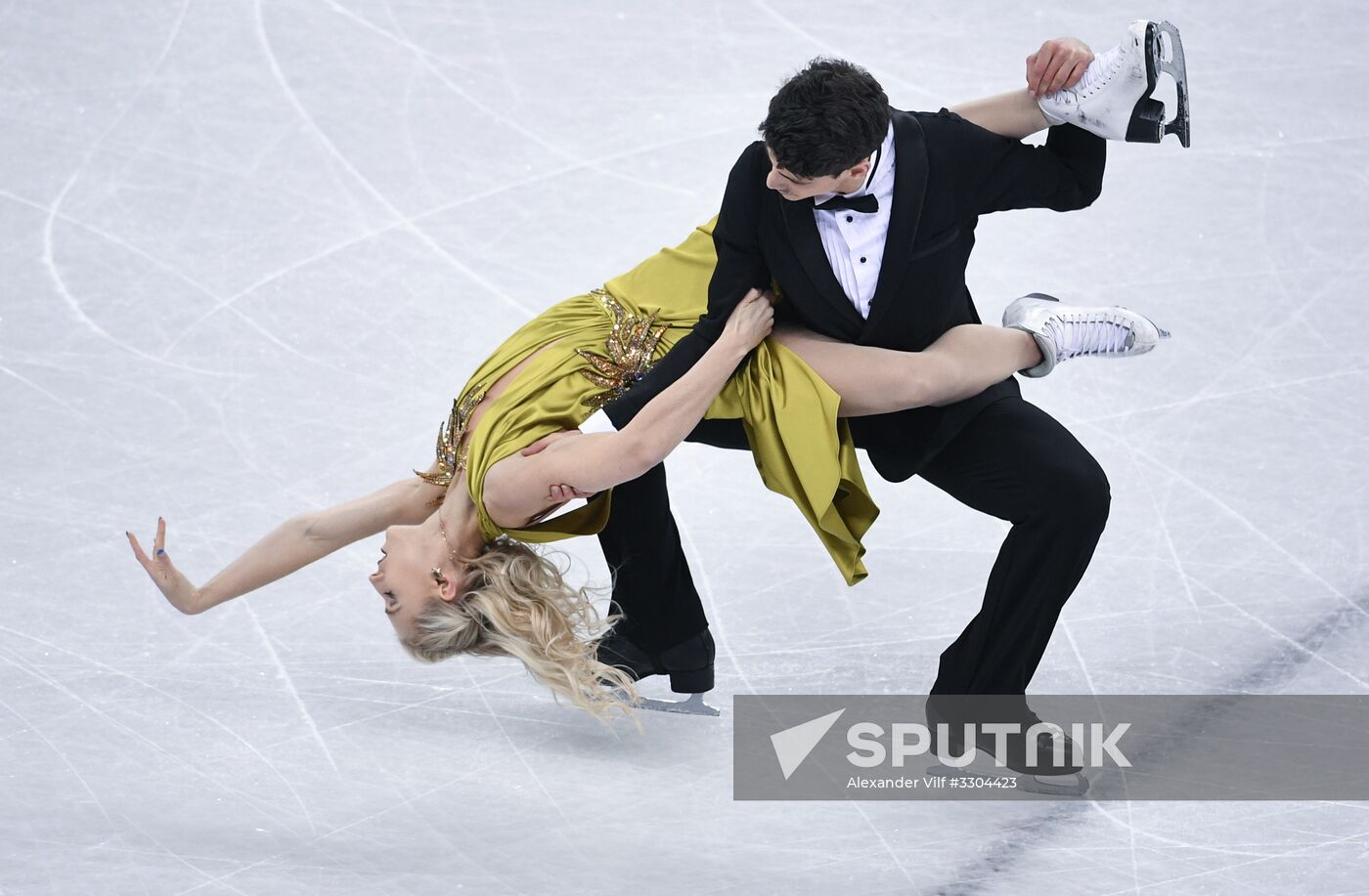 2018 Winter Olympics. Figure Skating. Ice Dance. Free Program