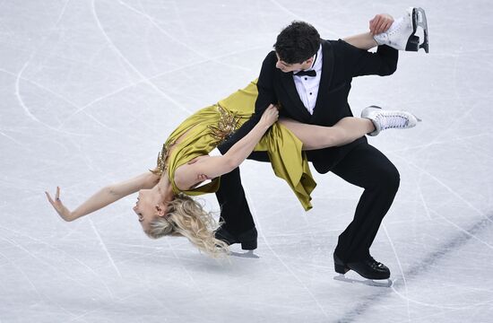 2018 Winter Olympics. Figure Skating. Ice Dance. Free Program