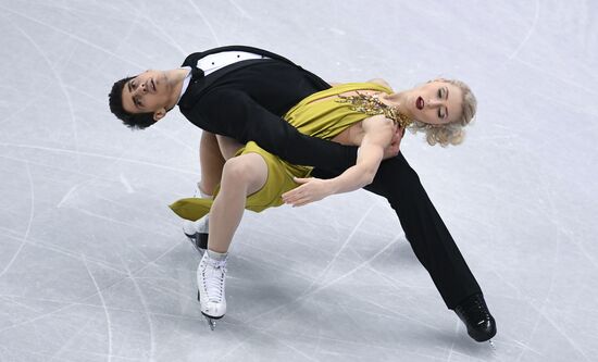 2018 Winter Olympics. Figure Skating. Ice Dance. Free Program