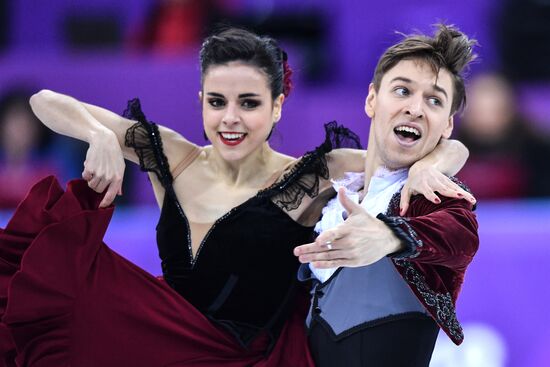 2018 Winter Olympics. Figure Skating. Ice Dance. Free Program