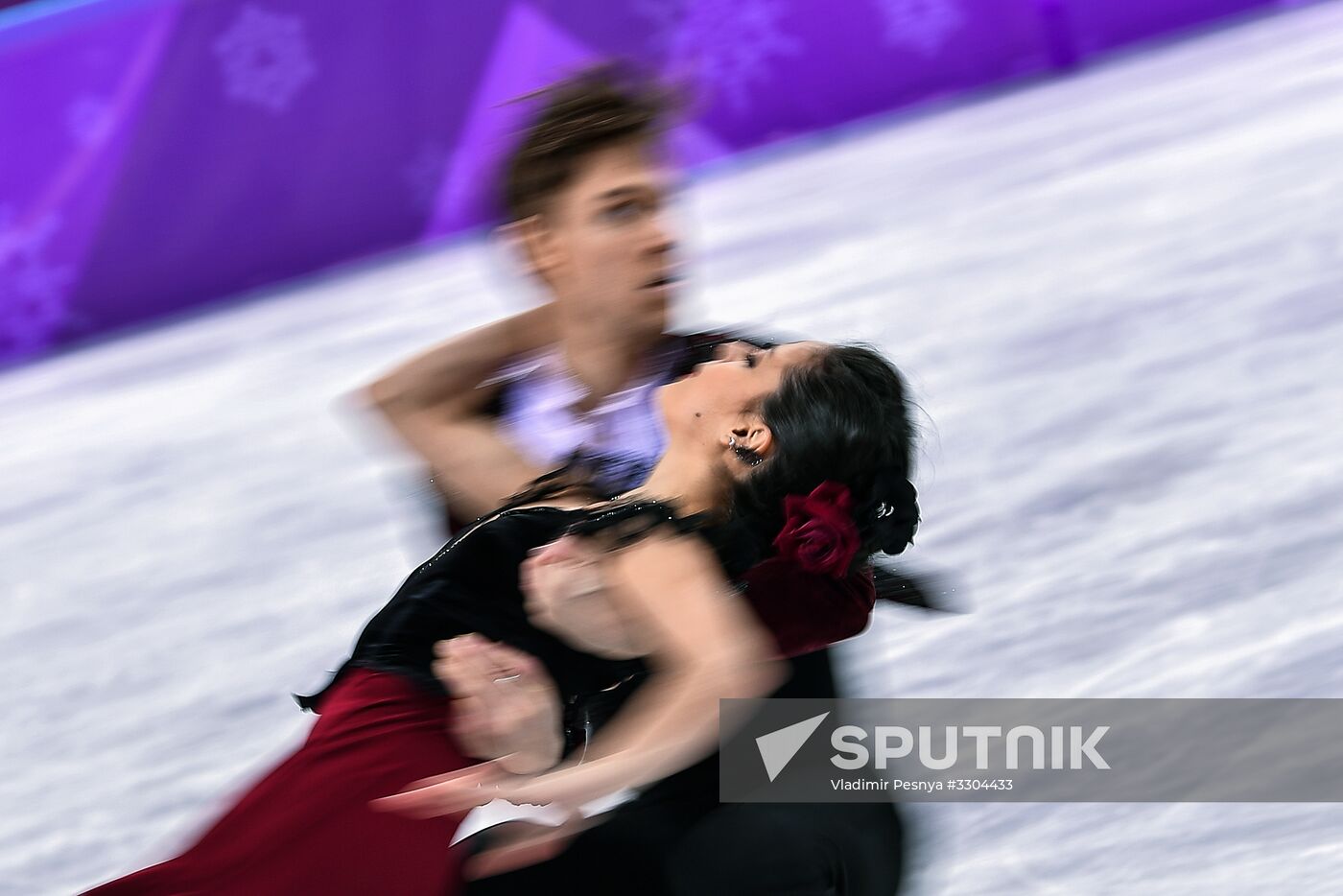 2018 Winter Olympics. Figure Skating. Ice Dance. Free Program