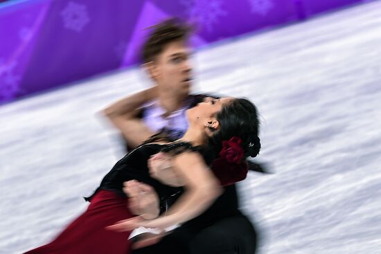 2018 Winter Olympics. Figure Skating. Ice Dance. Free Program
