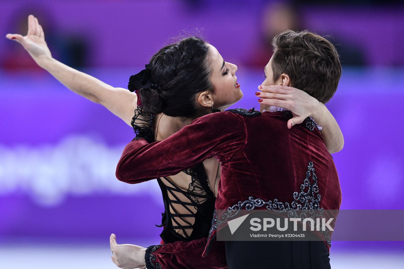 2018 Winter Olympics. Figure Skating. Ice Dance. Free Program