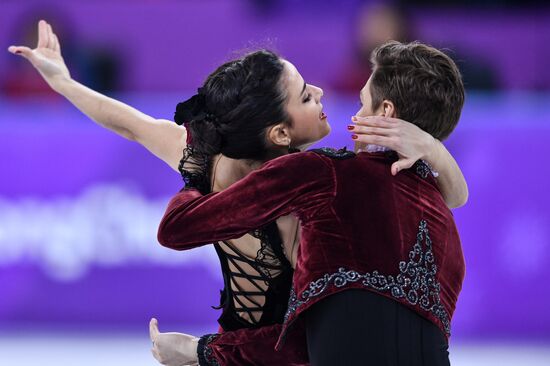 2018 Winter Olympics. Figure Skating. Ice Dance. Free Program