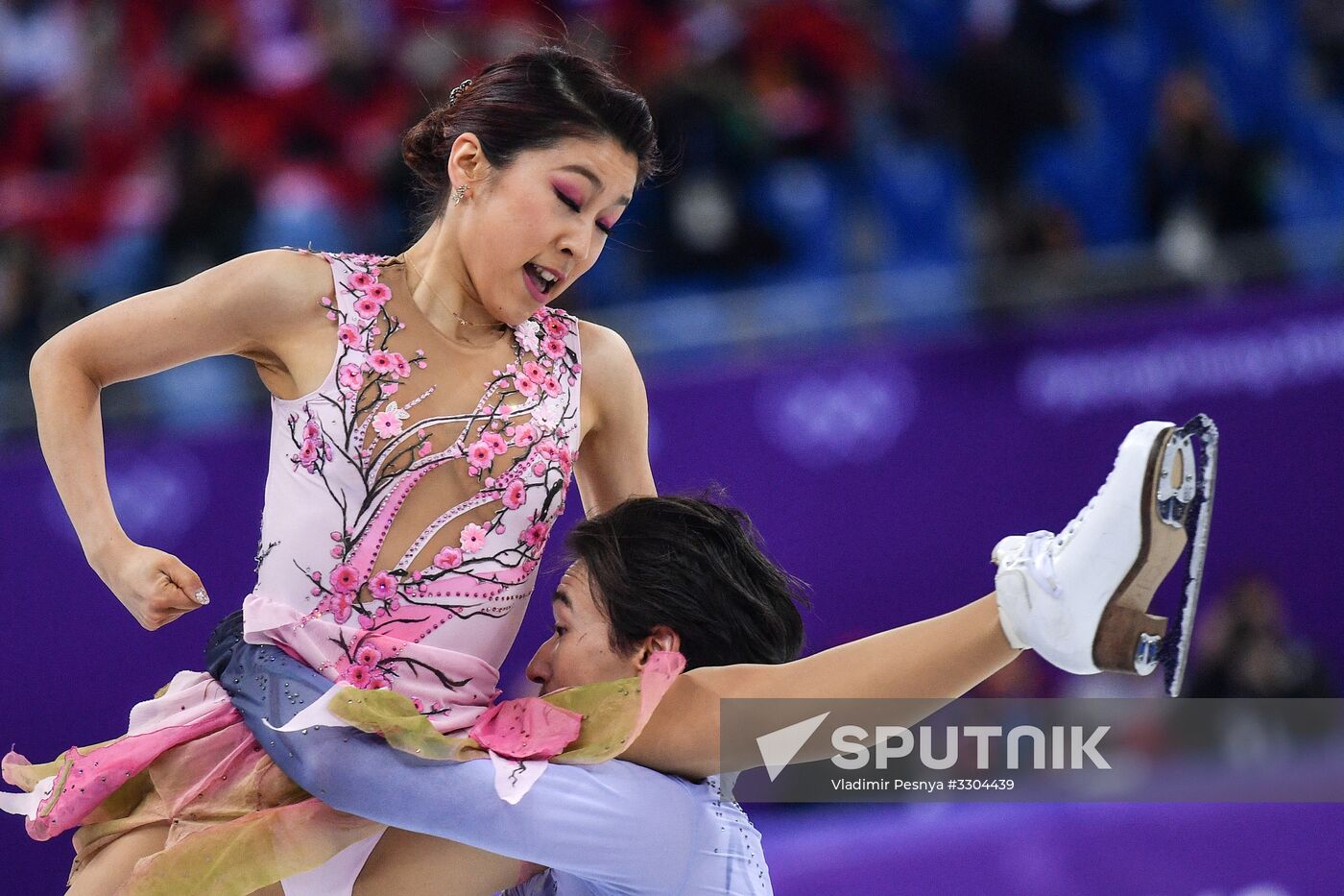 2018 Winter Olympics. Figure Skating. Ice Dance. Free Program