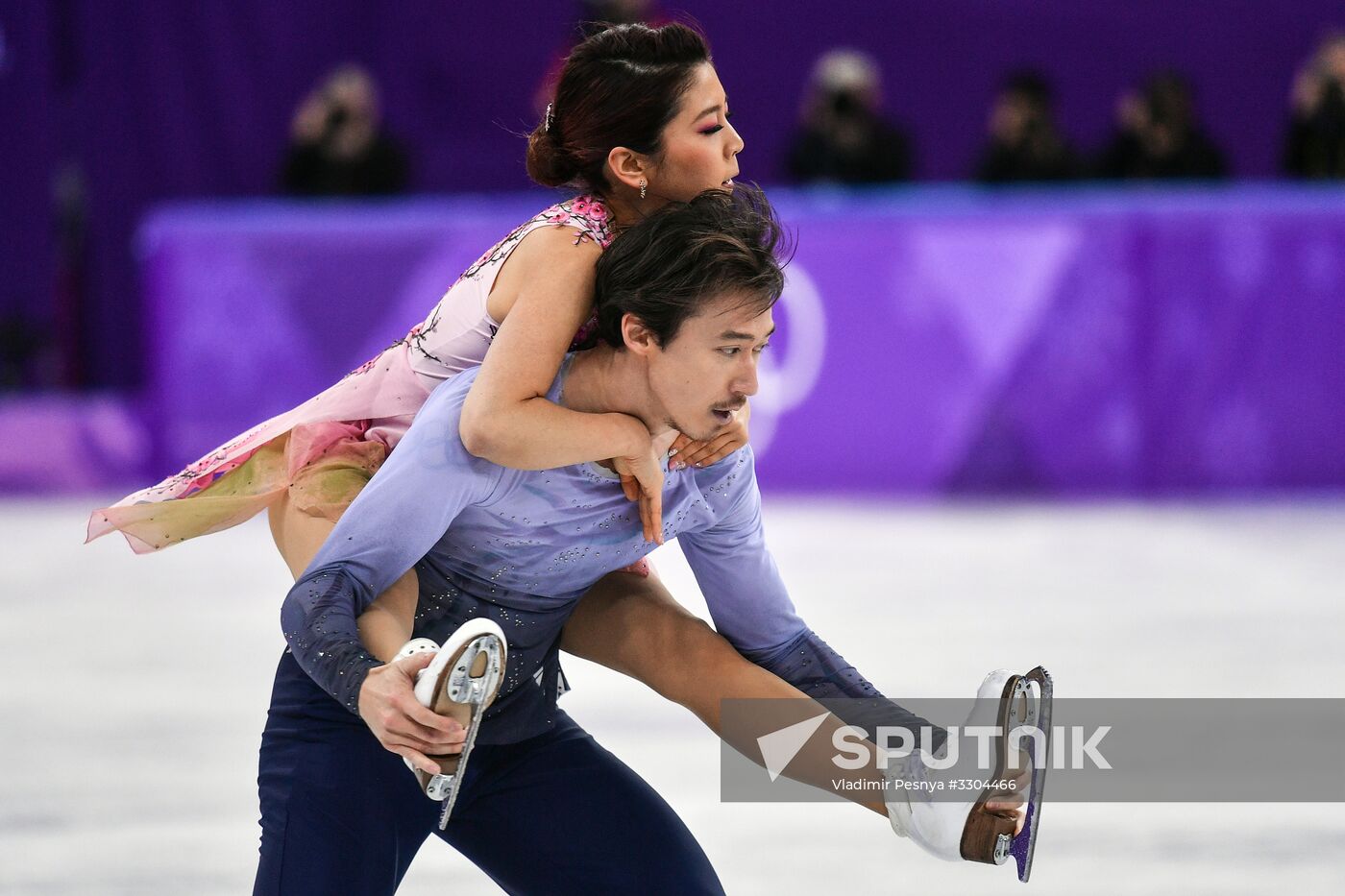 2018 Winter Olympics. Figure Skating. Ice Dance. Free Program