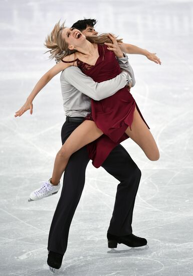 2018 Winter Olympics. Figure skating. Ice dance. Free skating