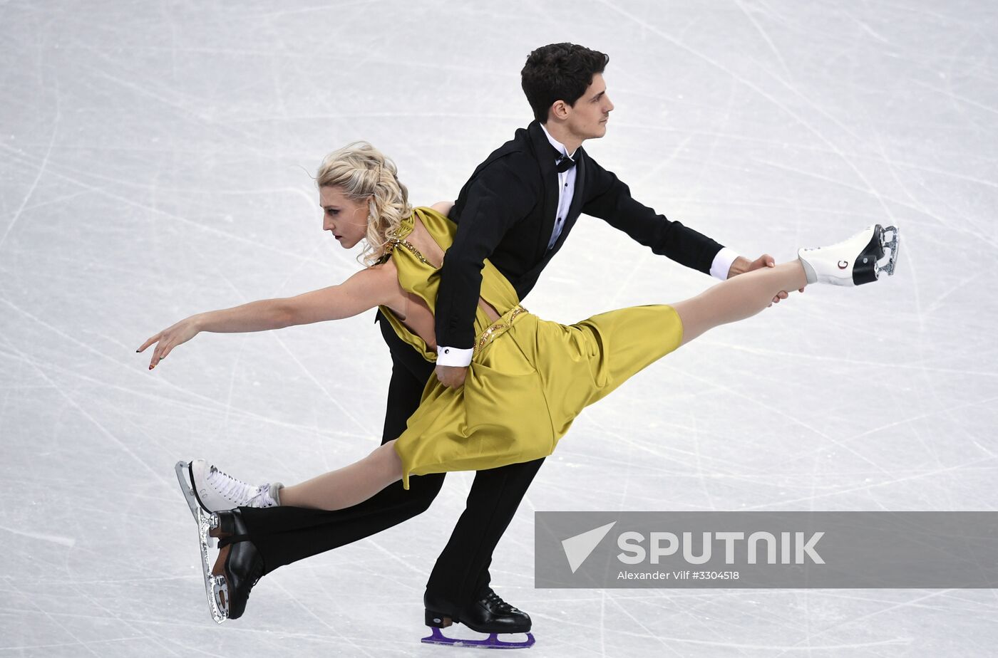 2018 Winter Olympics. Figure skating. Ice dance. Free skating
