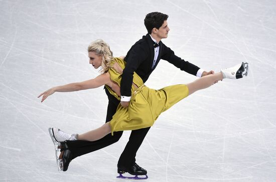 2018 Winter Olympics. Figure skating. Ice dance. Free skating