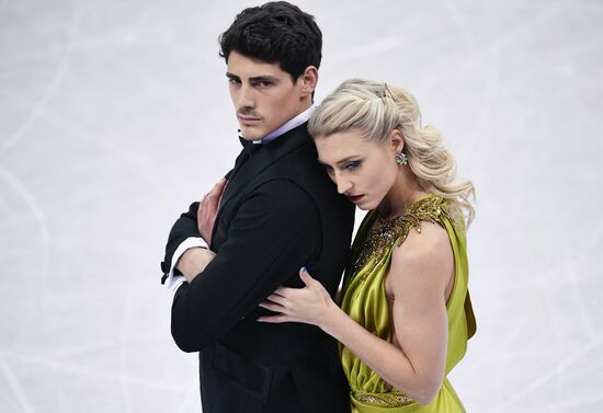 2018 Winter Olympics. Figure skating. Ice dance. Free skating