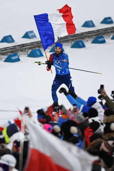 2018 Winter Olympics. Biathlon. Mixed relay