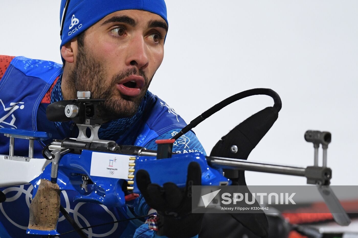 2018 Winter Olympics. Biathlon. Mixed relay