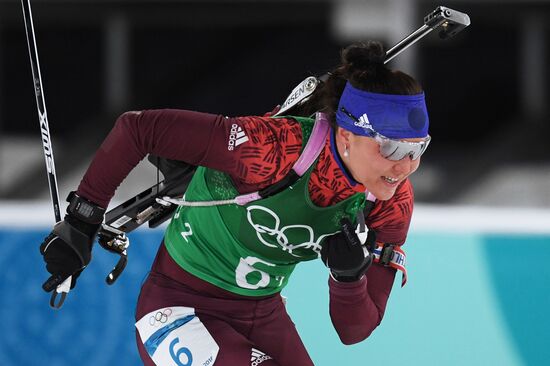2018 Winter Olympics. Biathlon. Mixed relay