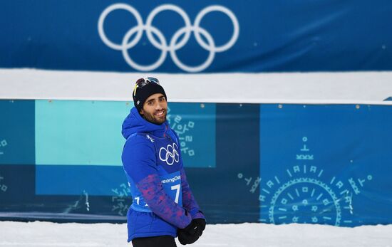 2018 Winter Olympics. Biathlon. Mixed relay